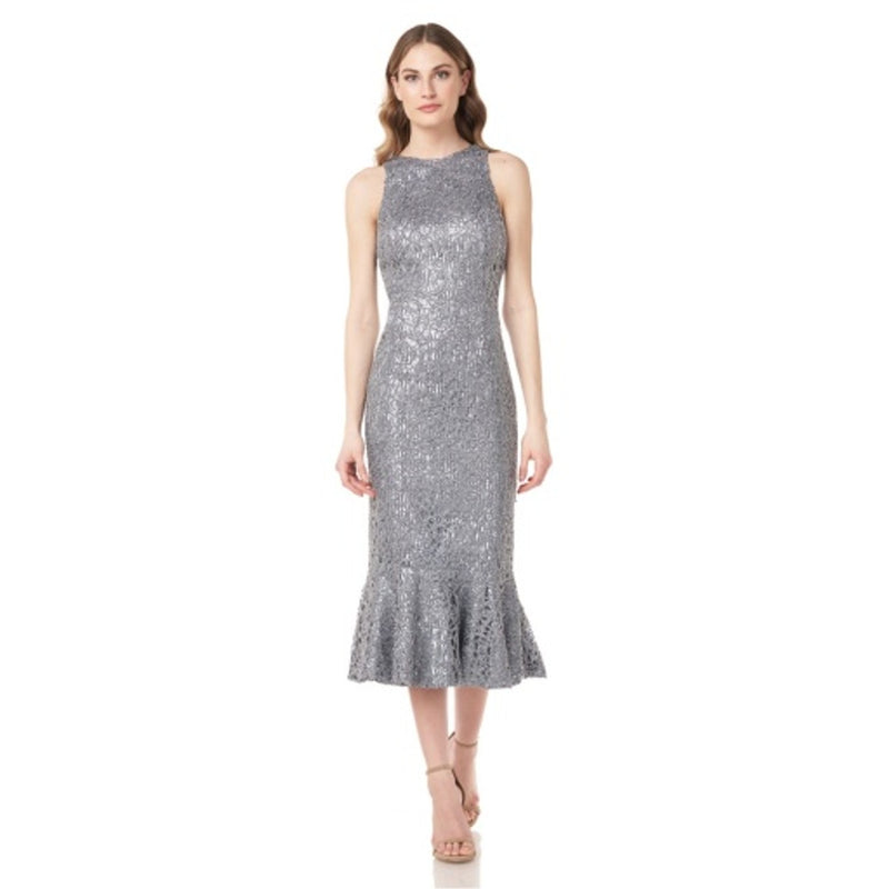 JS Collections - Womens Halter Neck Cocktail Dress
