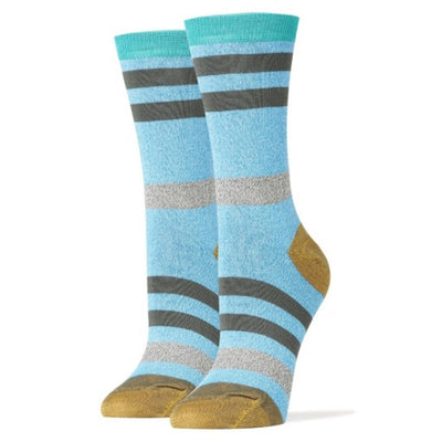 Oooh Yeah - Womens Bamboo Crew Socks Worth Ave