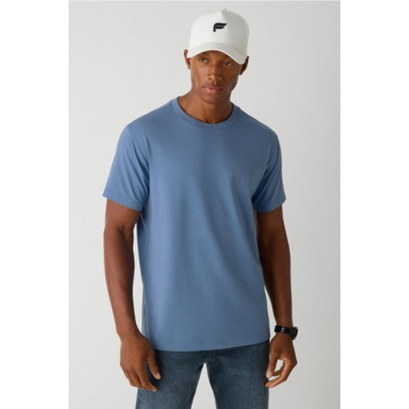 Fabletics - Mens the 24-7 Tee - Elemental Blue