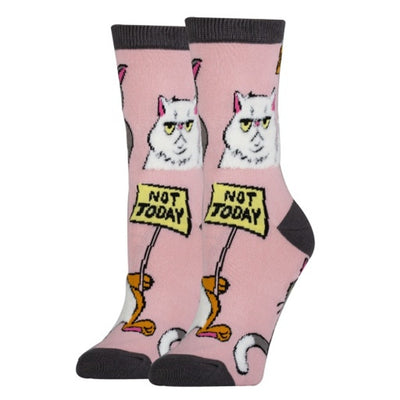Oooh Yeah - Womens Unisex Crew Socks-Not Today