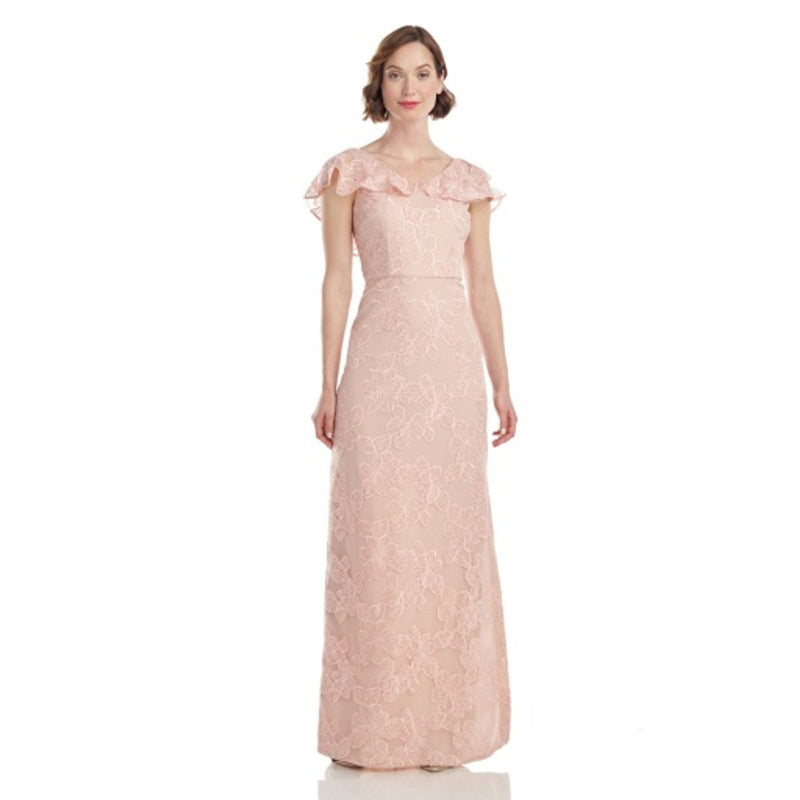 JS Collections - Womens Eva Capelet Gown