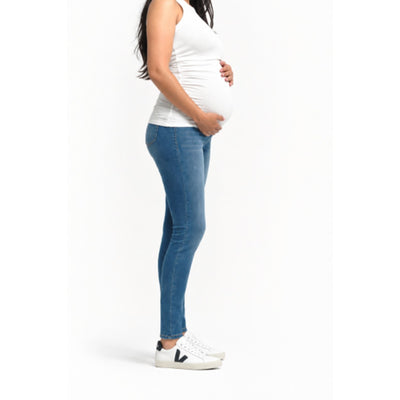 1822 Denim - Womens Maternity 31" Butter Skinny Jean with Bellyband