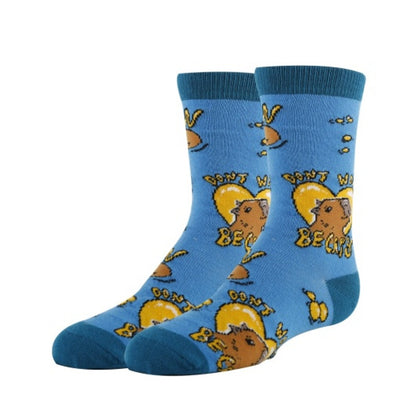Oooh Yeah - Kids Crew Socks Be Capy