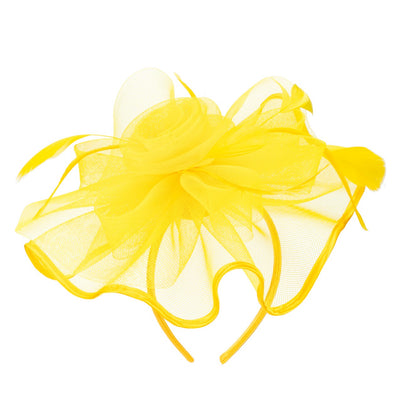 San Diego Hat Company - Womens Fascinator with Netted Veil