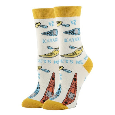 Oooh Yeah - Womens Kayaking Gets Women's Crew Socks