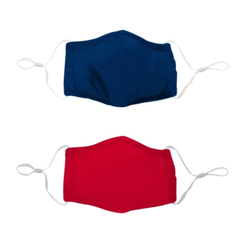 Snapper Rock - Kids Navy/Red 2pk Face Mask