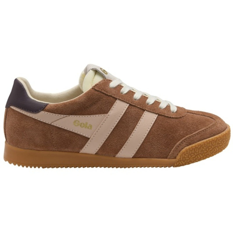 Gola - Womens Elan Sneakers - Umber/Pearl Pink/Cocoa