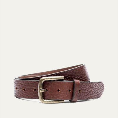 WILL Leather Goods - Mens Shrunken American Bison Belt