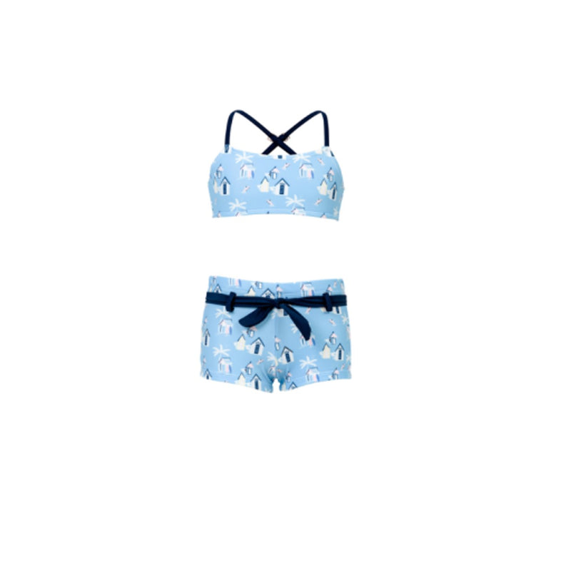 Snapper Rock - Girls Cabana Palm Sports Bikini