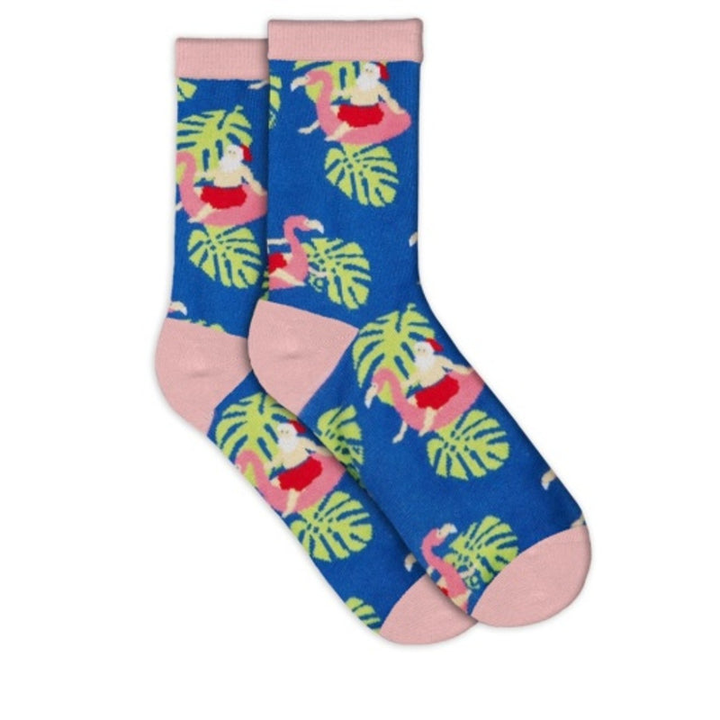 Tipsy Elves - Womens Santa Pool Party Socks