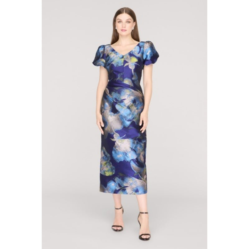 JS Collections - Womens Nathalia V-Neck Cocktail