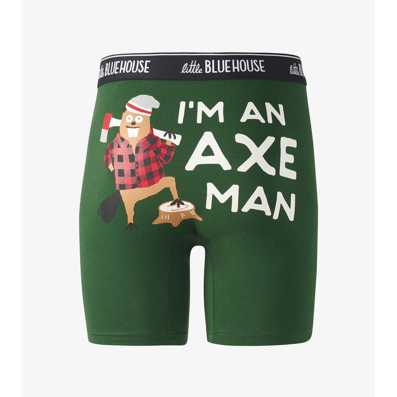 Little Blue House - Axe Man Mens Boxer Brief
