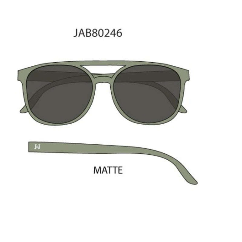Janie and Jack - B Grn Round Sunglasses Sm2