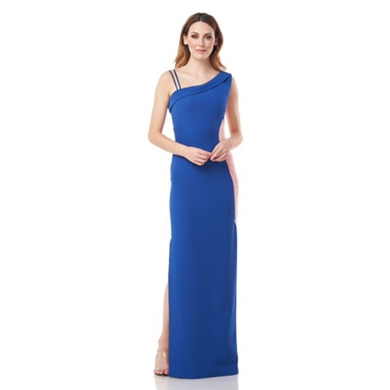 JS Collections - Womens Waverly Column Gown