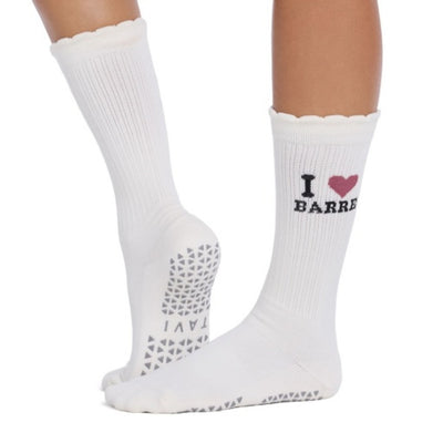 Thirty Three Threads - Unisex Grip Kai Scallop I Love Barre