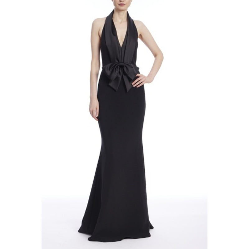Badgley Mischka - Womens Tuxedo Gown