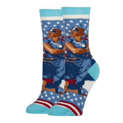 Oooh Yeah - Womens Unisex Crew Socks-Rosie