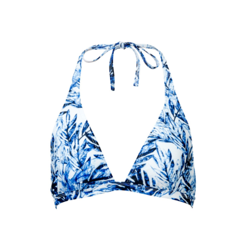 Snapper Rock - Womens Ladies Ombre Leaf Bikini Top
