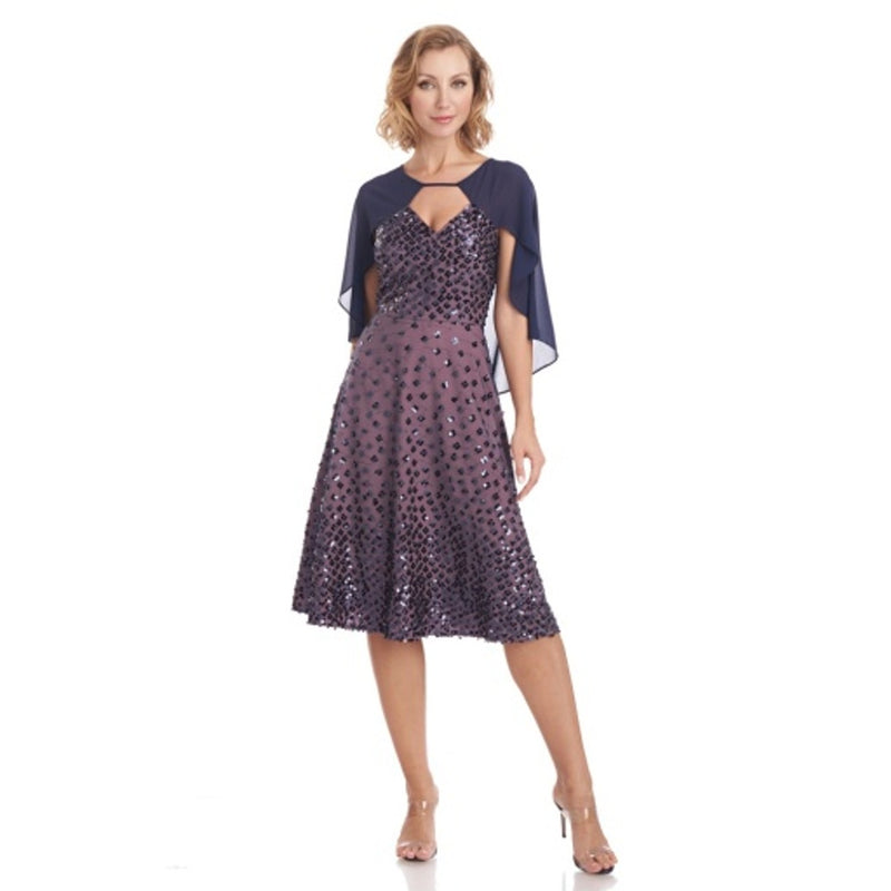 JS Collections - Womens Yasmine Knee Length Dress