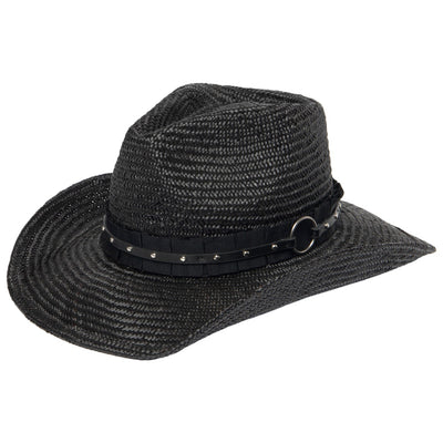 San Diego Hat Company - Womens Pinch Crown Straw Cowboy