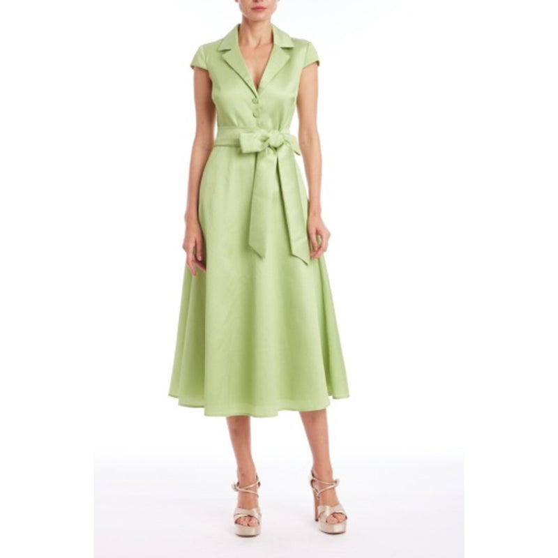 Badgley Mischka - Womens Cap Slv Shirt Dress