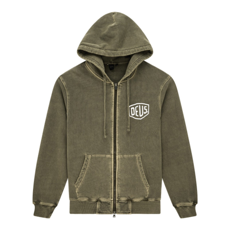 Deus Ex Machina - Mens Shield Gd Zip Hoodie