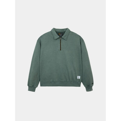 Alpha Industries - Mens Essential 1/4 Zip Relaxed Fit Sweatshirt (Wash)