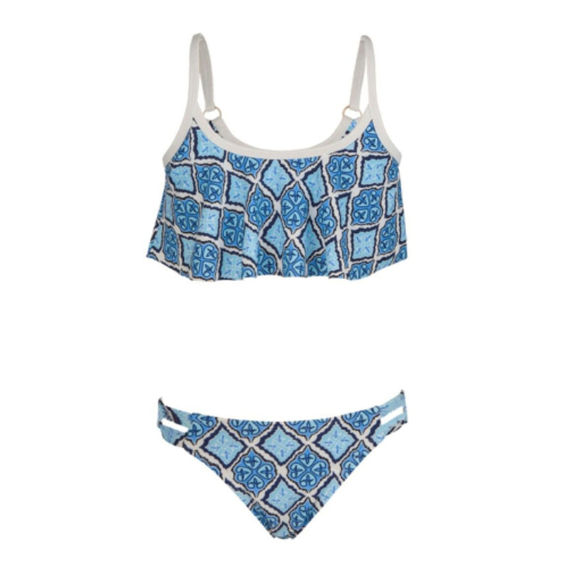 Snapper Rock - Girls Moroccan Flounce Bikini