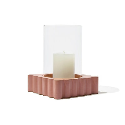 Skeem - Unisex Salted Lavender Cinder Citronella Hurricane Candle