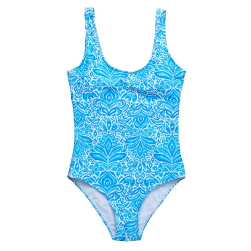 Snapper Rock - Womens Santorini Blue Swimsuit