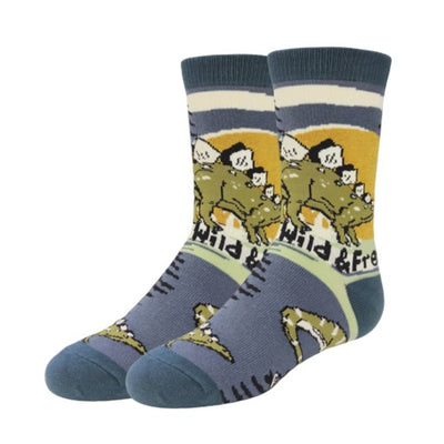 Oooh Yeah - Kids Crew Socks-Wild & Free