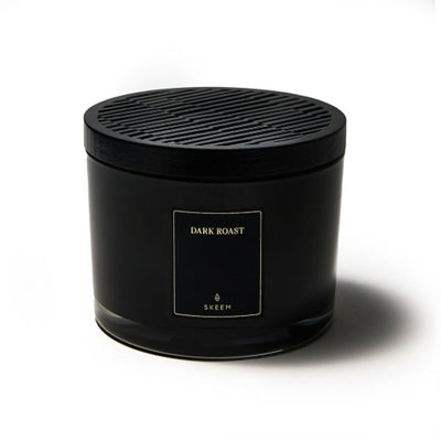 Skeem - Unisex Dark Roast Obsidian Triple Wick Candle