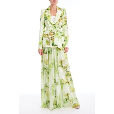 Badgley Mischka - Womens Floral Palazzo