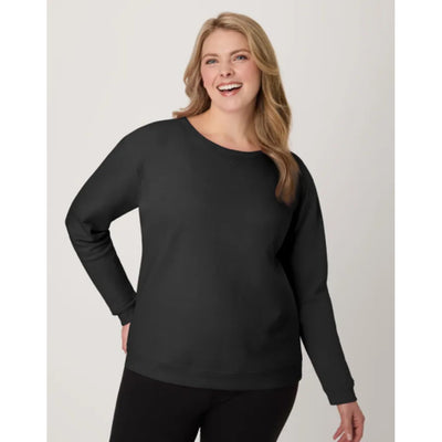 Hanes - Womens Ecosmart Women's Fleece Sweatshirt V-Notch