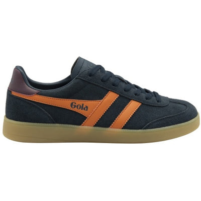 Gola - Mens Viper Sneakers - Navy/Moody Orange/Burgundy/Gum