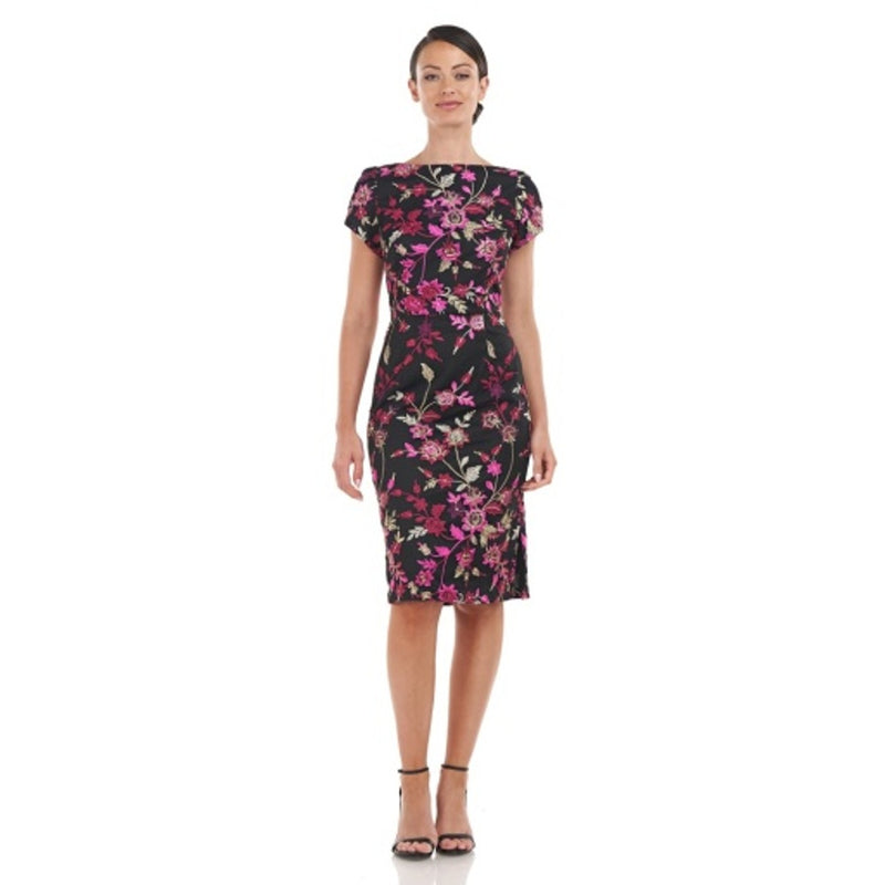 JS Collections - Womens Cecilia Petal Cocktail Dress