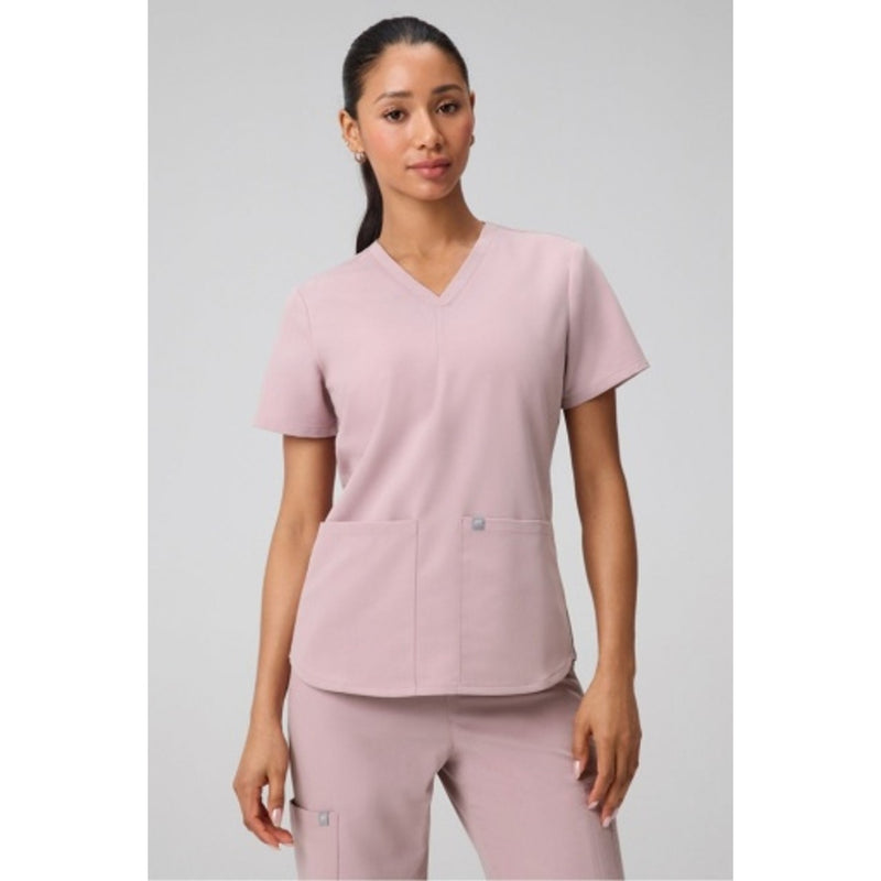 Fabletics - Womens Method Scrub Top - Rose Quartz