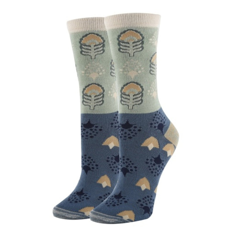 Oooh Yeah - Womens Bamboo Crew Socks Romantico Women