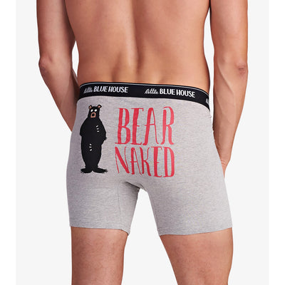 Little Blue House - Bear Naked Mens Boxer Brief