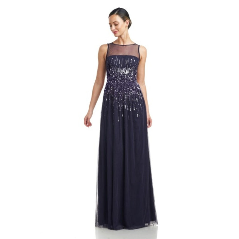 JS Collections - Womens Carol Beaded Gown
