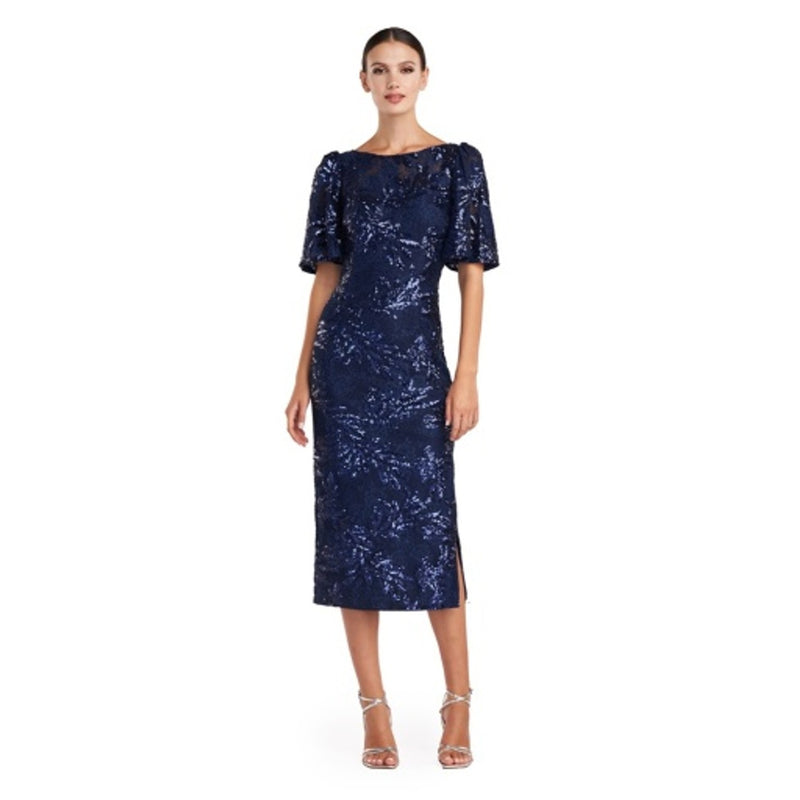 JS Collections - Womens Adel Tea Length Dress