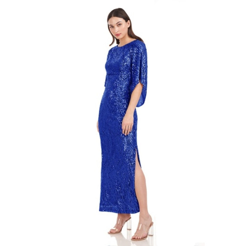 JS Collections - Womens Lorelei Column Gown