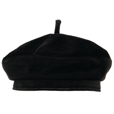 San Diego Hat Company - Dixie Darling Cut & Sew Velvet Beret [Cth3752]