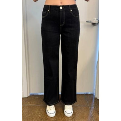 1822 Denim - Womens 31" High Rise Slim Wide Leg