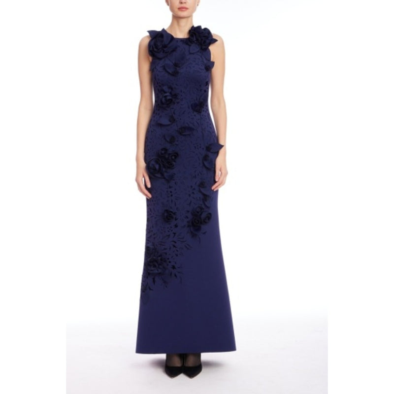 Badgley Mischka - Womens Slvls Cutout with App.