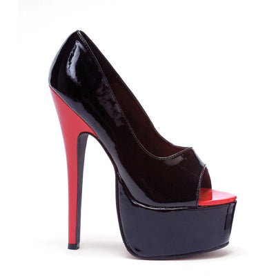 Ellie Shoes - 6.5" Stiletto Heel Open Toe Pump