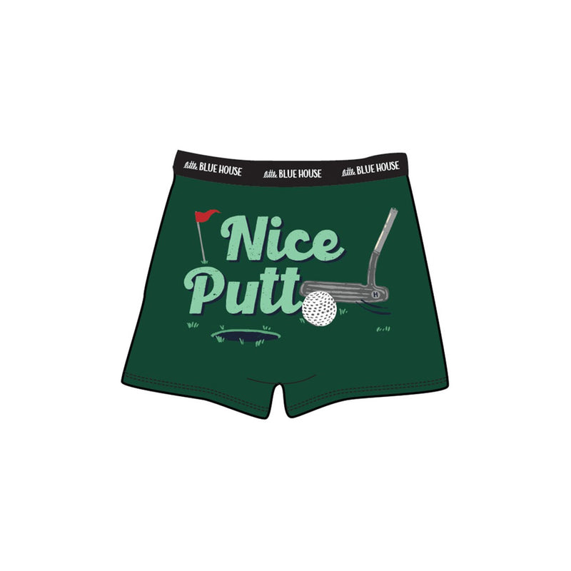 Little Blue House - Nice Putt Mens Boxer Brief