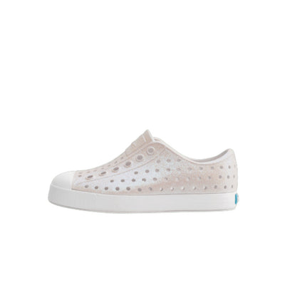 Native Shoes - Unisex Jefferson Bio-Bling Kids - Shell White Bling/ Shell White
