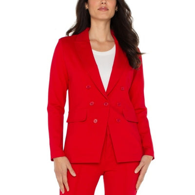 Liverpool Los Angeles - Womens Faux Double Breasted Blazer