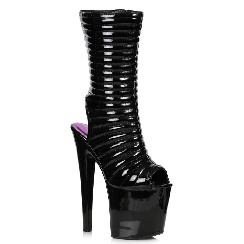 Ellie Shoes - 8" Open Toe Bootie